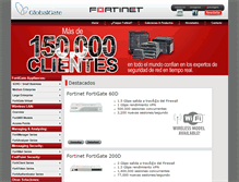Tablet Screenshot of fortinet.globalgate.com.ar